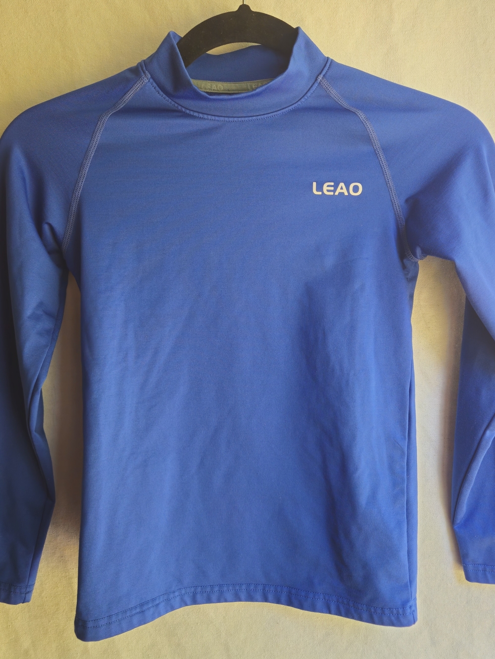 LEAO Youth Boys Compression Shirt Fleece Quick Dry Sports Baselayer Small